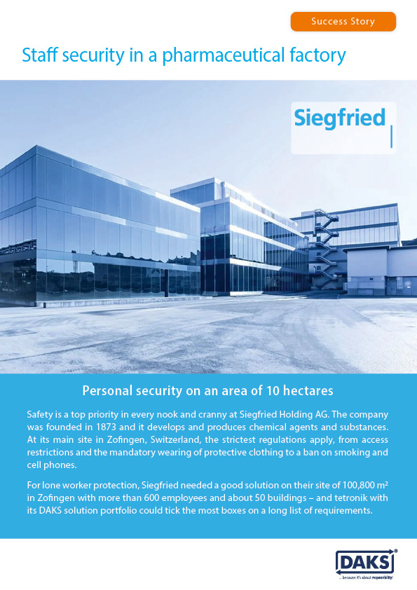 Success Story Siegfried AG